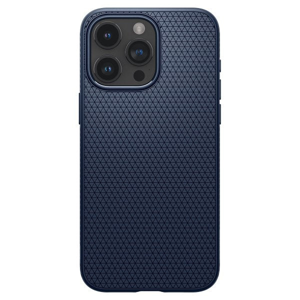 Spigen iPhone 15 Pro Liquid Air -suojakuori, tummansininen