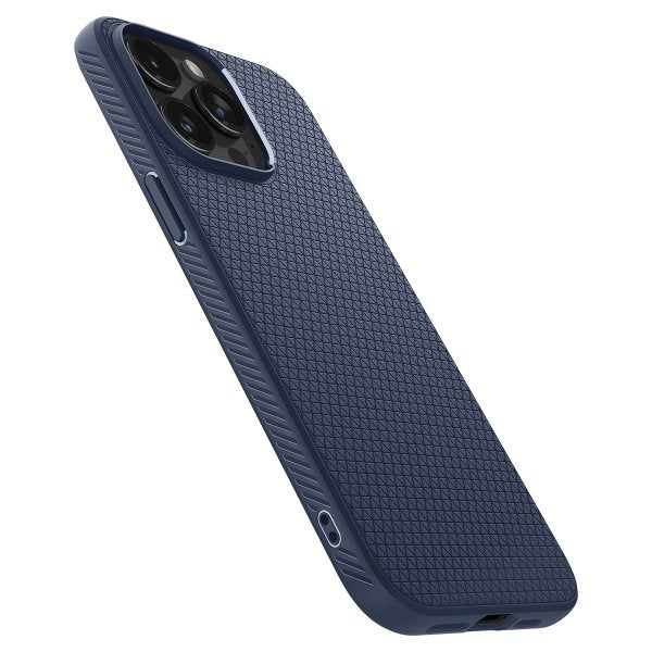 Spigen iPhone 15 Pro Liquid Air -suojakuori, tummansininen