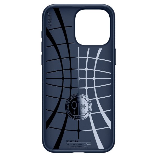 Spigen iPhone 15 Pro Liquid Air -suojakuori, tummansininen