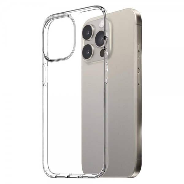 Northjo iPhone 15 Pro -suojakuori näytönsuojalla ja kamerasuojalla 3-in-1