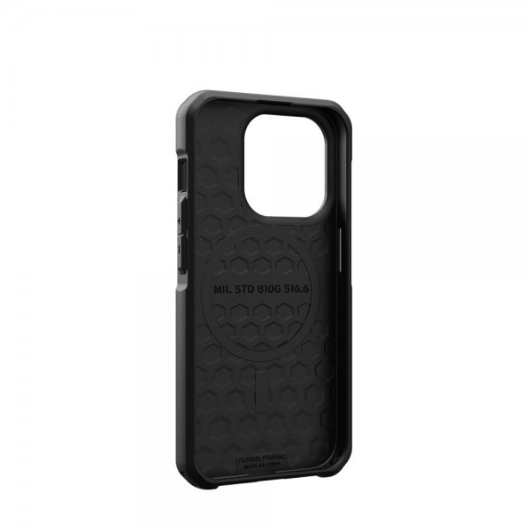 Urban Armor Gear (UAG) iPhone 15 Pro -suojakuori Metropolis LT MagSafe, Kevlar Black