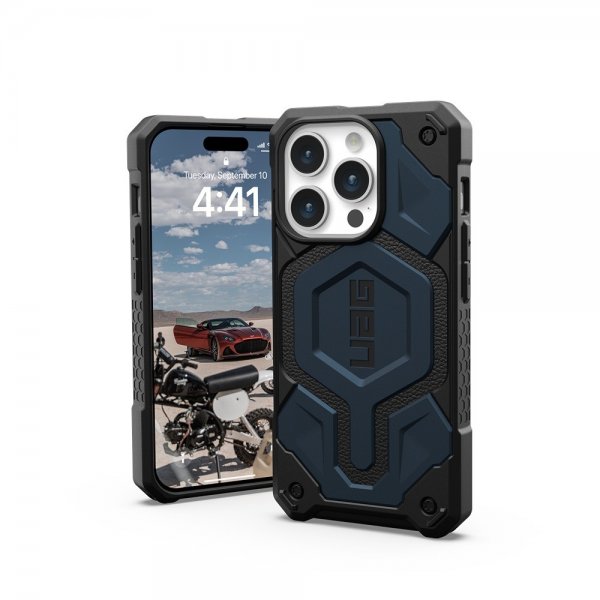 Urban Armor Gear (UAG) iPhone 15 Pro -suojakuori Monarch Pro MagSafe Mallard