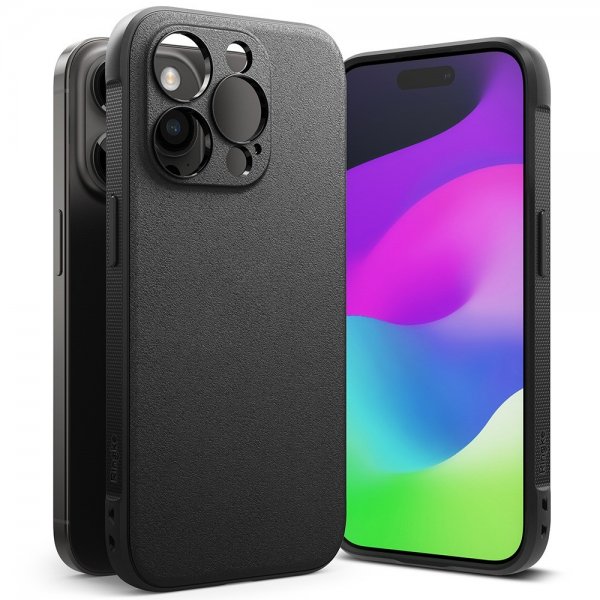 Ringke iPhone 15 Pro -suojakuori, Onyx Musta