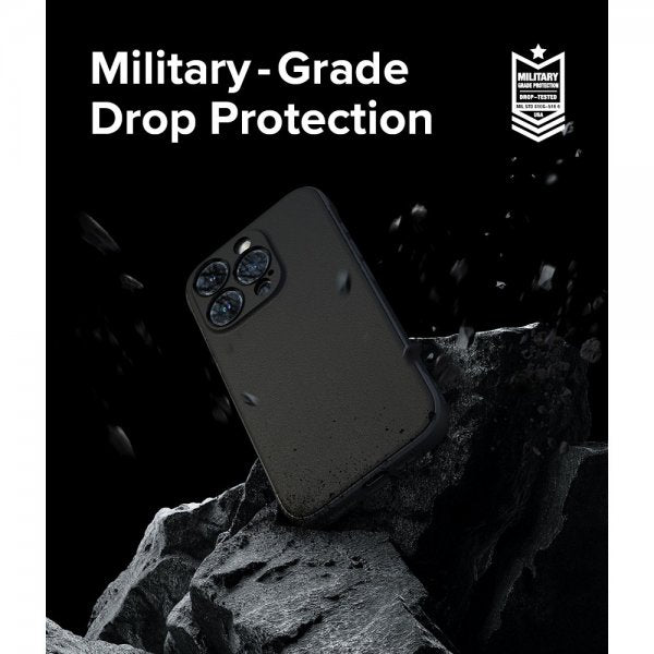 Ringke iPhone 15 Pro -suojakuori, Onyx Musta