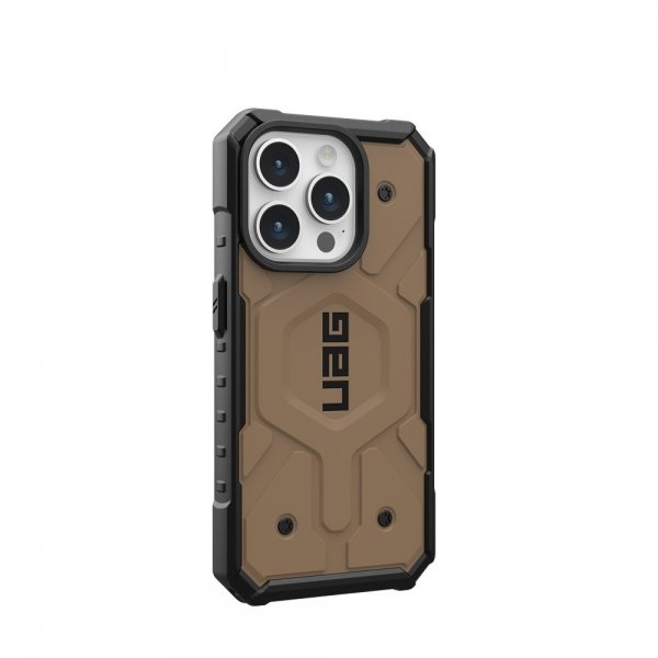 Urban Armor Gear (UAG) iPhone 15 Pro -suojakuori Pathfinder MagSafe Dark Earth