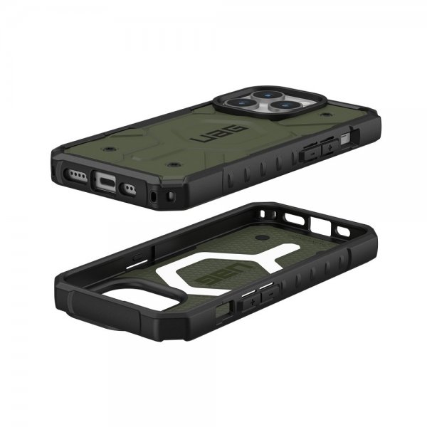 Urban Armor Gear (UAG) iPhone 15 Pro -suojakuori Pathfinder MagSafe Olive Drab