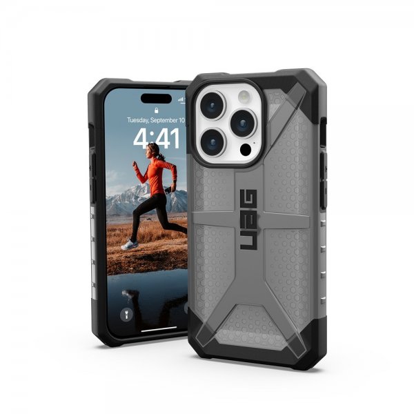 Urban Armor Gear (UAG) iPhone 15 Pro -suojakuori Plasma Ash