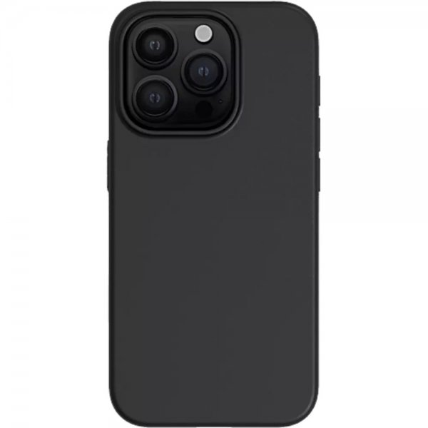 agood company iPhone 15 Pro -suojakuori, PLNTPRTCT MagSafe, musta