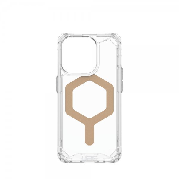 Urban Armor Gear (UAG) iPhone 15 Pro -kuori Plyo MagSafe Ice Kulta
