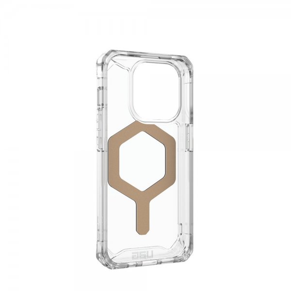 Urban Armor Gear (UAG) iPhone 15 Pro -kuori Plyo MagSafe Ice Kulta