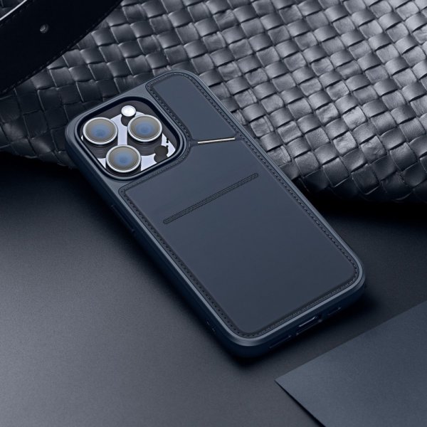 Dux Ducis iPhone 15 Pro -kuori Rafi II Series MagSafe Sininen