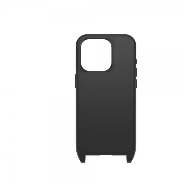 Otterbox iPhone 15 Pro Skal React Necklace MagSafe Musta