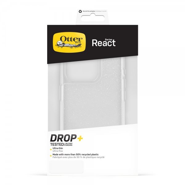 Otterbox iPhone 15 Pro Kuori React Stardust