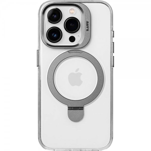 LAUT iPhone 15 Pro -suojakuori REVIVE PROP MagSafe Crystal