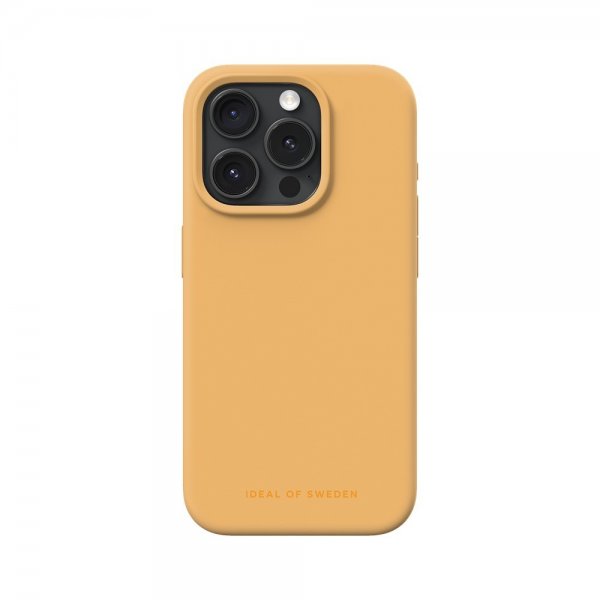 Ideal of Sweden iPhone 15 Pro -silikonikuori MagSafe Apricot