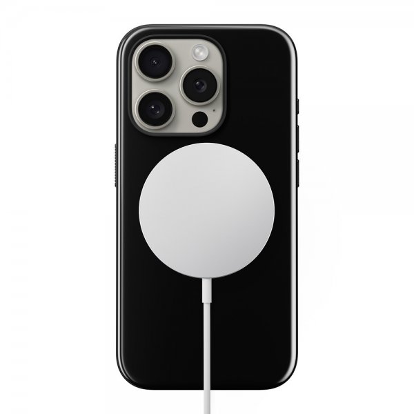Nomad iPhone 15 Pro -suojakuori Sport Case Musta