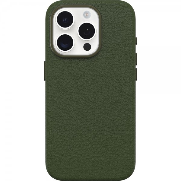 Otterbox iPhone 15 Pro Symmetry -suojakuori kaktusnahkaa MagSafe Cactus Groove