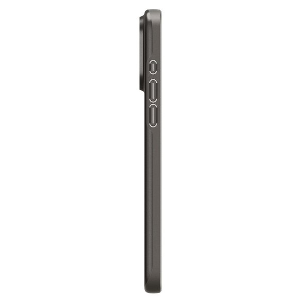 Spigen iPhone 15 Pro Thin Fit -suojakuori, Gunmetal