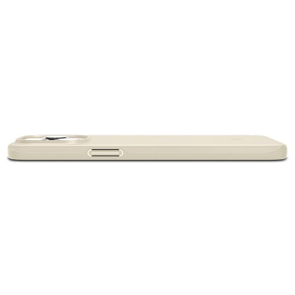 Spigen iPhone 15 Pro -suojakuori Thin Fit Mute Beige