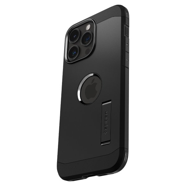 Spigen iPhone 15 Pro -suojakuori Tough Armor MagFit Musta