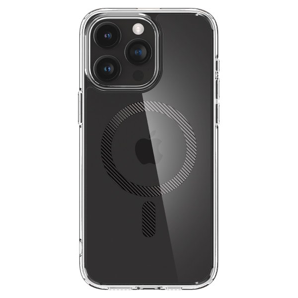 Spigen iPhone 15 Pro -suojakuori Ultra Hybrid MagFit Carbon Fiber