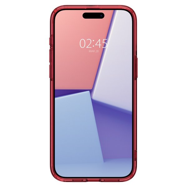 Spigen iPhone 15 Pro -suojakuori Ultra Hybrid MagFit Frost Deep Red