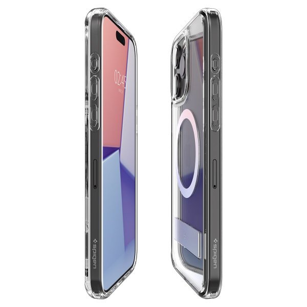 Spigen iPhone 15 Pro Ultra Hybrid S MagFit Crystal Clear -kuori
