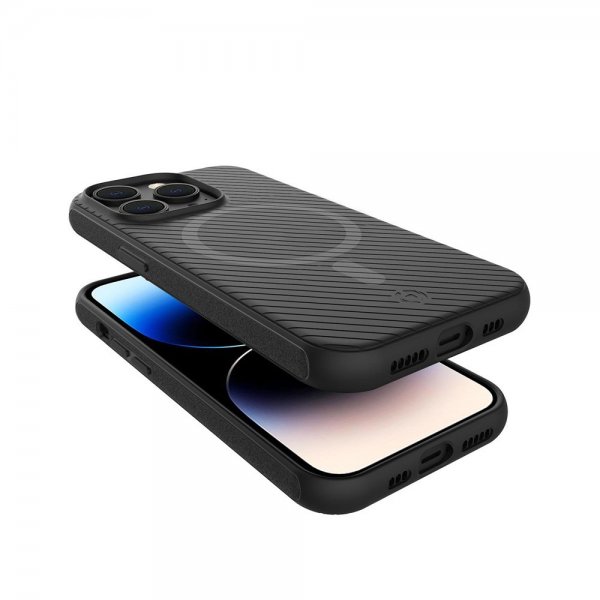 Celly iPhone 15 Pro -suojakuori ULTRAMAG Musta