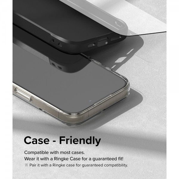 Ringke iPhone 15 Pro Näytönsuoja Easy Slide 2-pakkaus