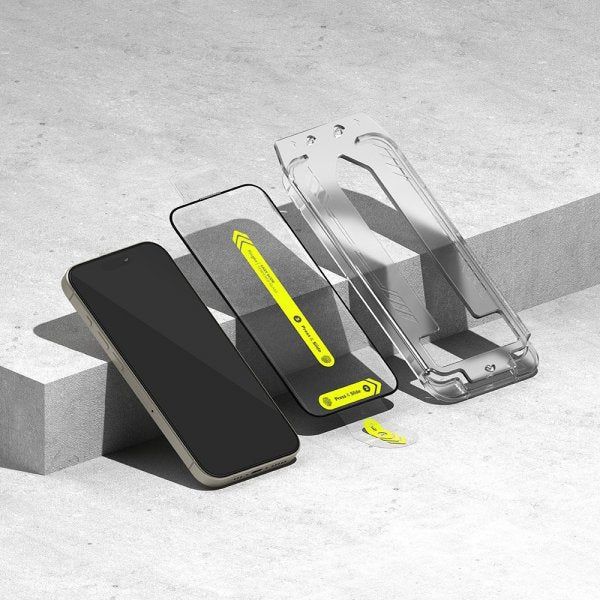 Ringke iPhone 15 Pro Näytönsuoja Easy Slide 2-pakkaus