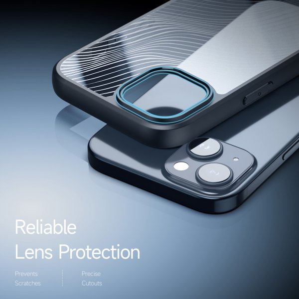 Dux Ducis iPhone 15 Aimo Series -kuori, musta