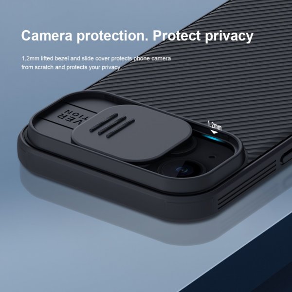 Nillkin iPhone 15 CamShield Kuori Sininen