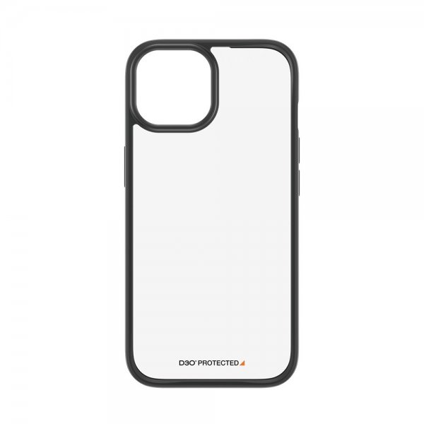 PanzerGlass iPhone 15 ClearCase -suojakuori D3O Musta