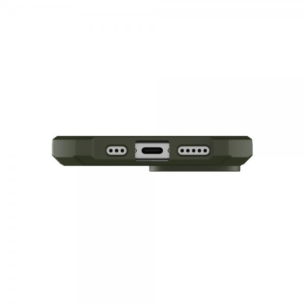 Urban Armor Gear (UAG) iPhone 15 Essential Armor MagSafe -suojakuori, Olive Drab