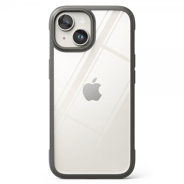 Ringke iPhone 15 -suojakuori Fusion Bold, harmaa
