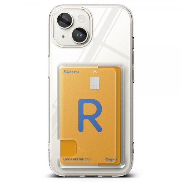 Ringke iPhone 15 -suojakuori Fusion Card Clear