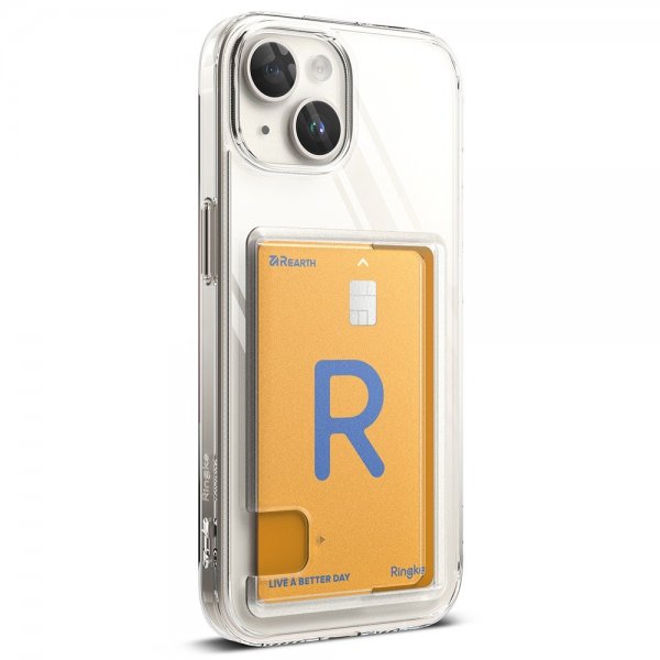 Ringke iPhone 15 -suojakuori Fusion Card Clear