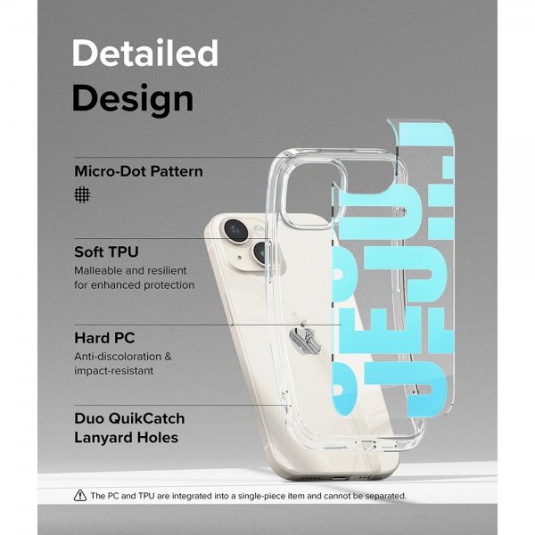 Ringke iPhone 15 -kuori Fusion Design Jeju