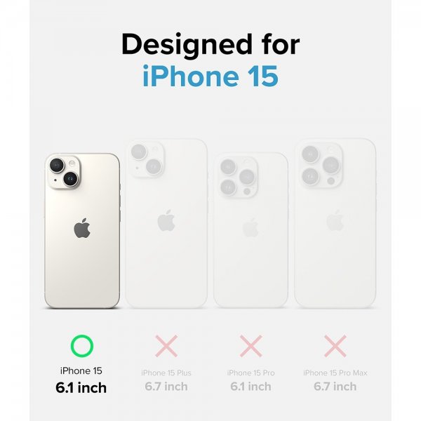 Ringke iPhone 15 -kuori Fusion Design Jeju