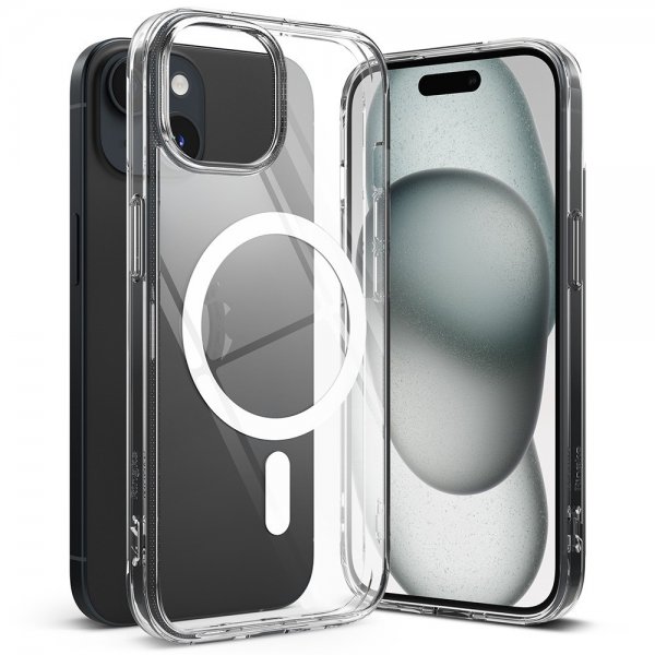 Ringke iPhone 15 -suojakuori Fusion Magnetic Clear
