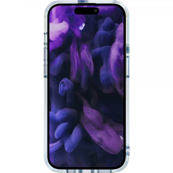 LAUT iPhone 15 -kuori HOLO MagSafe Pearl