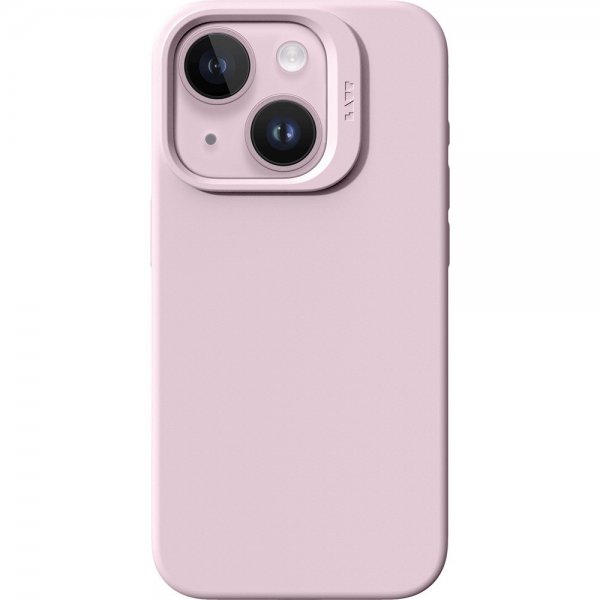 LAUT iPhone 15 -kuori HUEX SLIM MagSafe Pinkki