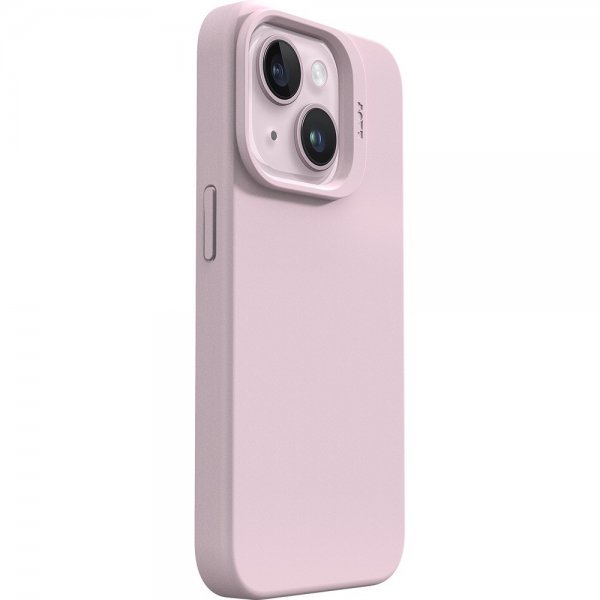 LAUT iPhone 15 -kuori HUEX SLIM MagSafe Pinkki