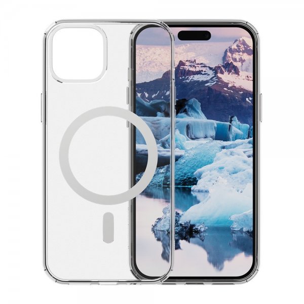 dbramante1928 iPhone 13/14/15/16e/17e Kuori Iceland Pro MagSafe Läpinäkyvä
