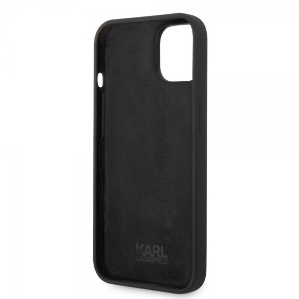 Karl Lagerfeld iPhone 15 -suojakuori Ikonik NFT Musta