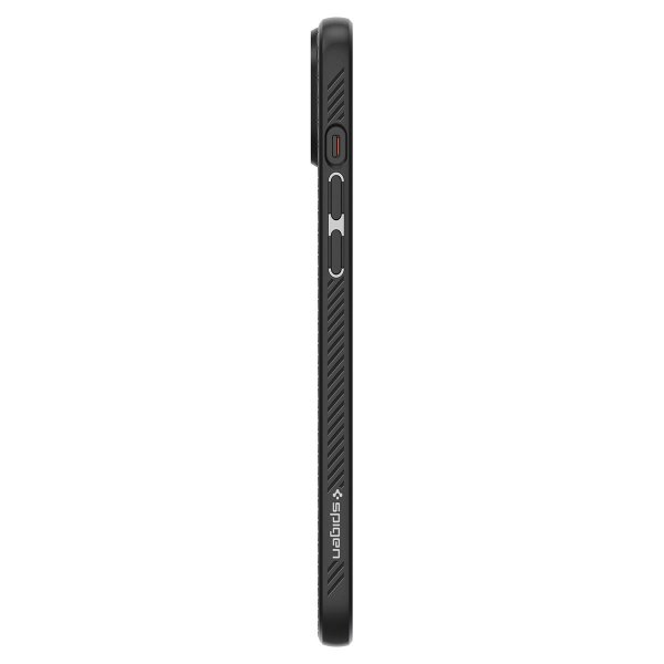 Spigen iPhone 15 -kuori, Liquid Air, mattamusta