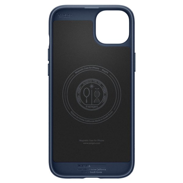 Spigen iPhone 15 -kuori Mag Armor MagFit Navy Blue