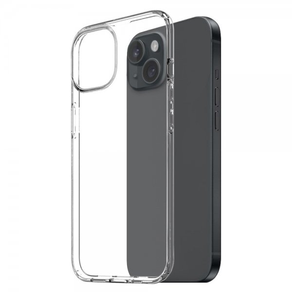 Northjo iPhone 15 -kuori näytönsuojalla ja kamerasuojalla 3-in-1