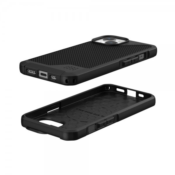 Urban Armor Gear (UAG) iPhone 15 -suojakuori Metropolis LT MagSafe Kevlar Black