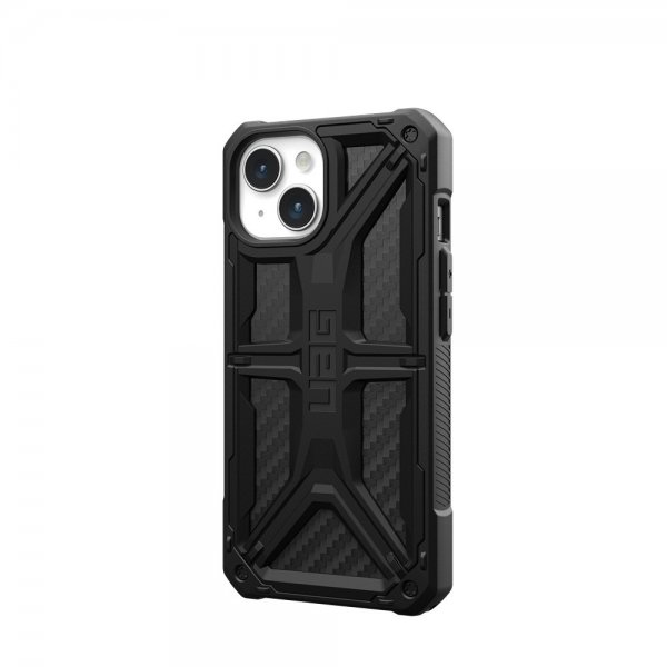 Urban Armor Gear (UAG) iPhone 15 -suojakuori Monarch Carbon Fiber